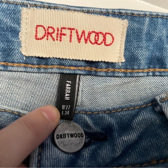 Driftwood x Free People Farrah Patchwork Flare Jeans Sz 27 NWT Bandana Fabric - Picture 6 of 15